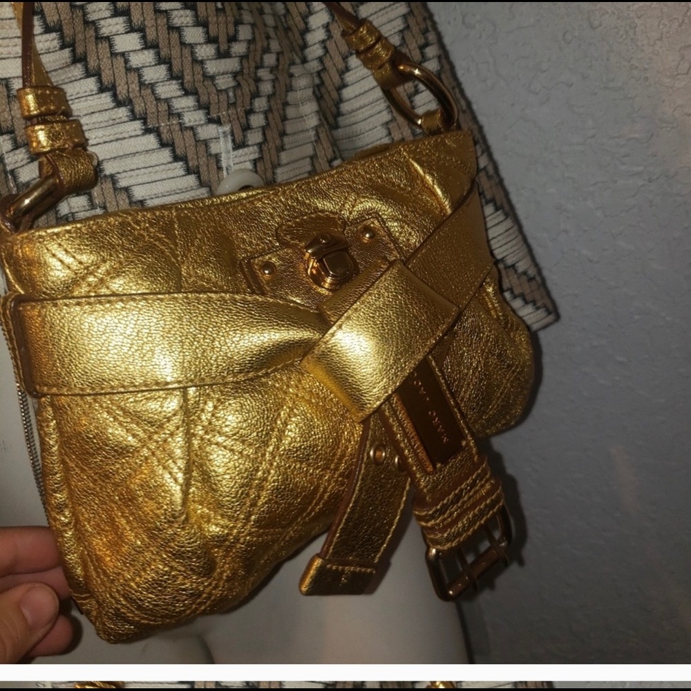 Marc Jacobs  Quilted Gold Purse